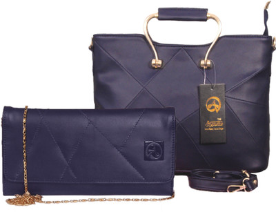 

Anemone Women Casual Blue PU Shoulder Bag