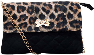 

Kleio Women Evening/Party Multicolor Canvas Sling Bag