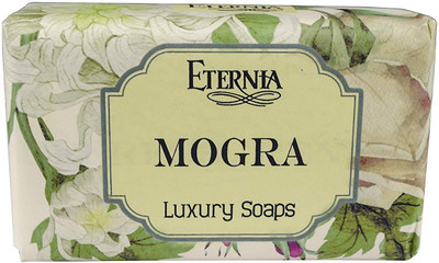 

Eternia Mogra Soap Bar Detoxifying Face & Body Cleanser Natural Vegan Organic Ingredients Includes Soap Noodles & Mogra Fragrance (Pack of 3)(50 g, Pack of 3)