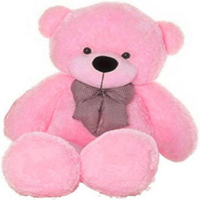 Pooja 4 feet pink teddy - 152 cm(Pink)