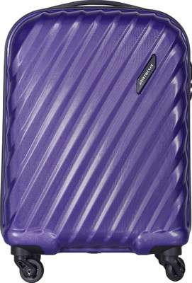 

Aristocrat Target PC Hard Strolley 360ÃÂ° 55 cm (Purple) Cabin Luggage - 21 inch(Purple)