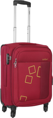 

Safari Tetra Expandable Cabin Luggage -  inch(Red
