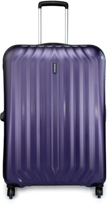 

Aristocrat Aston 55cm Hard Trolley (Purple) Cabin Luggage -  inch(Purple
