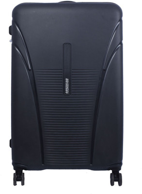 

American Tourister Sky Tracer Hard Trolley 55cm (Dark Slate) Cabin Luggage - 22 inch(Black)