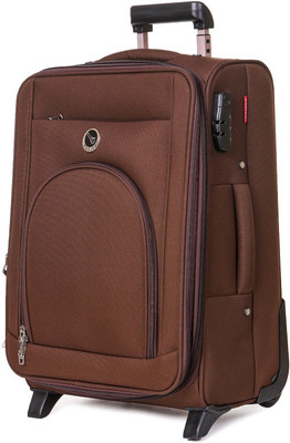 

EMBLEM TRO  BROWN Expandable Check-in Luggage -  inch(Brown