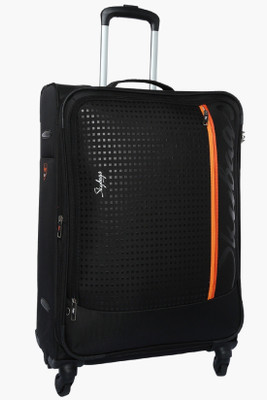

Skybags Times Square Polyester medium size 71 cms Expandable Check-in Luggage -  inch(Black