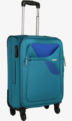 

Safari Meraki Expandable Cabin Luggage -  inch(Blue