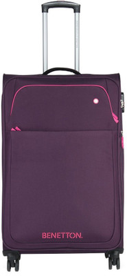 

United Colors of Benetton Soft Luggage Strolly Check-in Luggage -  inch(Purple