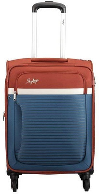 

Skybags Glitz small size 57 cm Expandable Cabin Luggage -  inch(Multicolor