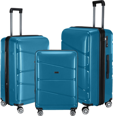 

Nasher Miles Warrior_Green_20-24-28S3 Expandable Check-in Luggage -  inch(Green
