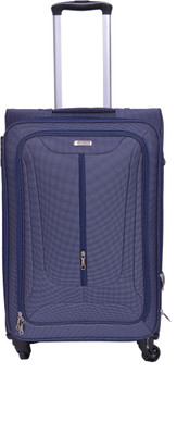 

Times Bags Stylish Polyster Expandable Trolley Bag Cabin Luggage 2TB4W Expandable Cabin Luggage -  inch(Blue