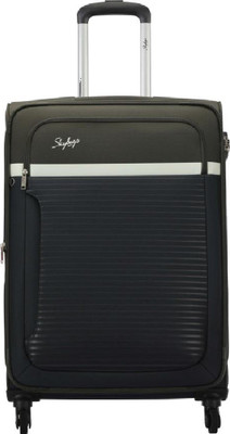 

Skybags GLITZ4W69OLIVEGREEN Expandable Check-in Luggage -  inch(Green, Black, Black;green