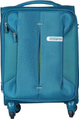 

American Tourister strong Expandable Cabin Luggage -  inch(Blue