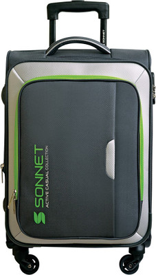 

SONNET CHARGE Expandable Check-in Luggage -  inch(Grey