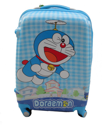 

Cloud9JP CLOUD 9  Inch Boys Famous Cartoon Character Print Luggage Trolley Bag for Kids - Multi Color Expandable Cabin Luggage -  inch(Blue