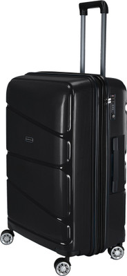 

Nasher Miles Warrior_Black_ Expandable Check-in Luggage -  inch(Black