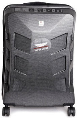 

Swiss Military UFO SERIES POLYCARBONATE LARGE SIZE 28inch HARD TOP LUGGAGE Expandable Cabin Luggage -  inch(Grey