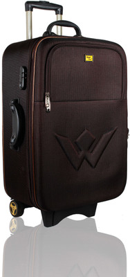 

United DOUBLE SHELL Expandable Check-in Luggage -  inch(Brown