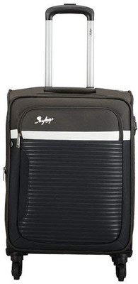 

Skybags Glitz small size 57 cm Expandable Cabin Luggage -  inch(Green