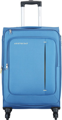 

Aristocrat ELANTRA 4W EXP STROLLY (H) 69 BLUE Expandable Check-in Luggage -  inch(Blue