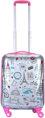 

Genie Selina Silver Cabin Luggage -  inch(Multicolor