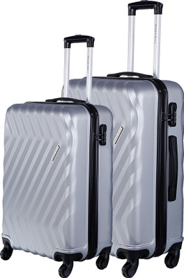

Nasher Miles Lombard Set Of 2 20- Check-in Luggage -  inch(Silver