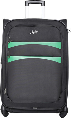 

Skybags STR 4 WHEEL 77 GRY Expandable Check-in Luggage -  inch(Black