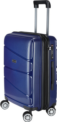 

Nasher Miles Warrior_Navy_Blue_ Expandable Check-in Luggage -  inch(Blue