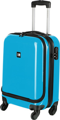 

Nasher Miles New York Plus 4 Wheel 53cm / " ABS & PC Hard Sided Cabin Luggage - Trolley/Travel/Tourist Bag (Blue) Cabin Luggage -  inch(Blue