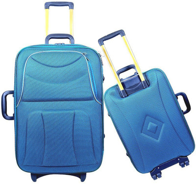 

New Jersey Travellers Scottish Check-in Luggage -  inch(Green, New Jersey Travellers Scottish Check-in Luggage -  inch(Blue