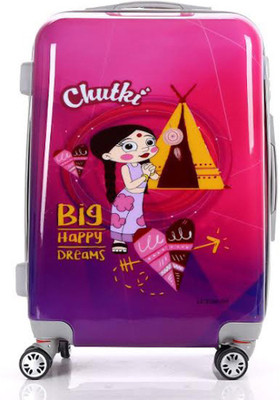 

Fortune Chhoota Bheem Chutki Big happy Dreams  Inch Luggage trolley Bag Cabin Luggage -  inch(Multicolor