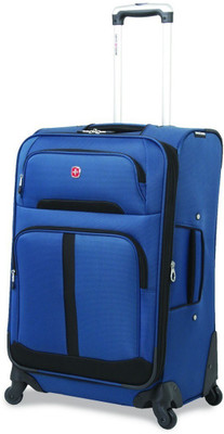 

Swiss Gear " Spinner/Navy&Black Expandable Cabin Luggage -  inch(Blue, Black, Black;blue