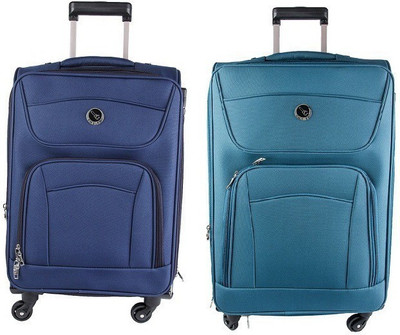 

EMBLEM Sigma Suitcase Expandable Check-in Luggage -  inch(Blue