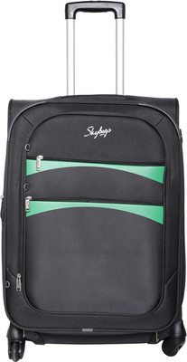 

Skybags STR 4 WHEEL 67 GRY Expandable Check-in Luggage -  inch(Black