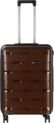 

Nasher Miles Santorini PP Hard-Sided Cabin Luggage Bag Brown 21.7 Inch | 55CM Trolley/Travel/Tourist Cabin Luggage -  inch(Brown
