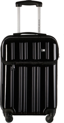 

Nasher Miles New ork 4 Wheel 56cm / " ABS & PC Hard Sided Cabin Luggage - Trolley/Travel/Tourist Bag BLACK Cabin Luggage -  inch(Black