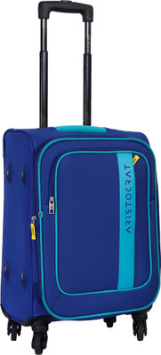 

Aristocrat Duster Expandable Cabin Luggage -  inch(Blue