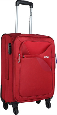 

Safari Meraki Expandable Cabin Luggage -  inch(Red