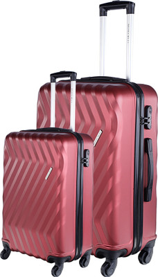 

Nasher Miles Lombard set of 2 20- Check-in Luggage -  inch(Maroon