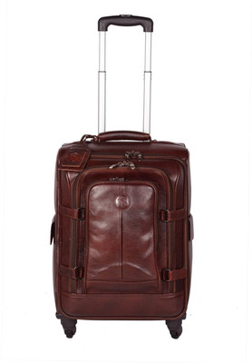

ROYAL LEATHER EMPORIUM BRN-109 Expandable Cabin Luggage -  inch(Brown