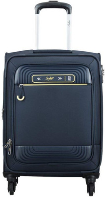 

Skybags STQUAW58BLU Expandable Cabin Luggage -  inch(Black
