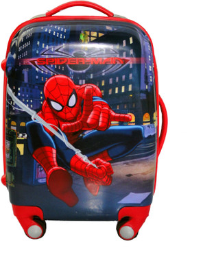 

Cloud9JP BOYS FAMOUS CARTOON CHARACTER PRINTED RED TROLLY BAG  INCHES( Double zipper ,expandable, Number lock,360DEGREE Rotating wheels,Easyto move,Durable quality)RED COLOR Ã¢ÂÂ¦ Expandable Cabin Luggage -  inch(Multicolor