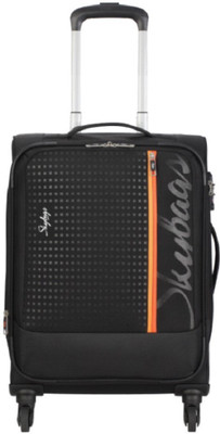 

Skybags Time squares small size 59 cms Expandable Cabin Luggage -  inch(Black