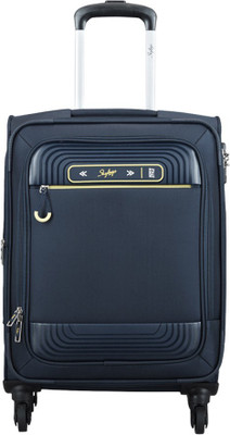 

Skybags QUARTZ 4W EXP STROLLY 58 BLUE Expandable Cabin Luggage -  inch(Blue
