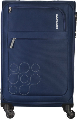 

Kamiliant Gaho Spinner Soft Trolley 69 cm (Navy Blue) Expandable Check-in Luggage -  inch(Blue