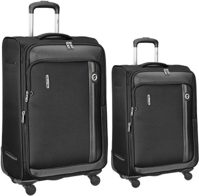 

VIP Unicorn x set of 2 bags 68 cms and 56 cms Expandable Check-in Luggage -  inch(Black