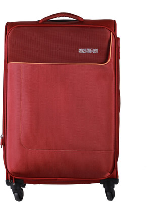 

American Tourister Jamaica Spinner Soft Trolley 69 cm (Wine Red) Expandable Check-in Luggage - 27 inch(Red)