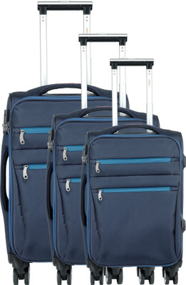 

Tamo Nomad - 3 Piece Set Luggage Blue Color 20 Inch, 24 Inch &  Inch Expandable Check-in Luggage -  inch(Blue