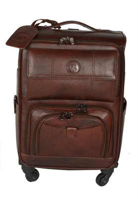 

ROYAL LEATHER EMPORIUM BRN-103 Cabin Luggage -  inch(Brown