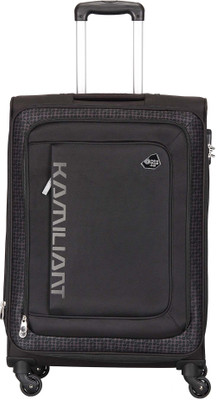 

Kamiliant Masai 69 cm Soft Trolley (Black) Expandable Check-in Luggage -  inch(Black